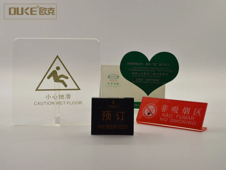 Acrylic Custom Company Badge