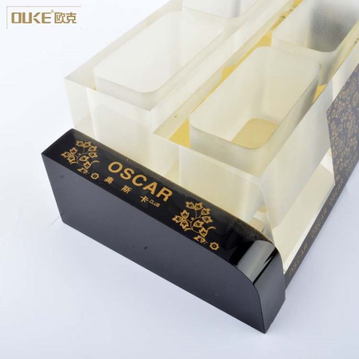 Frosted Black Printing Acrylic Ktv Accessory